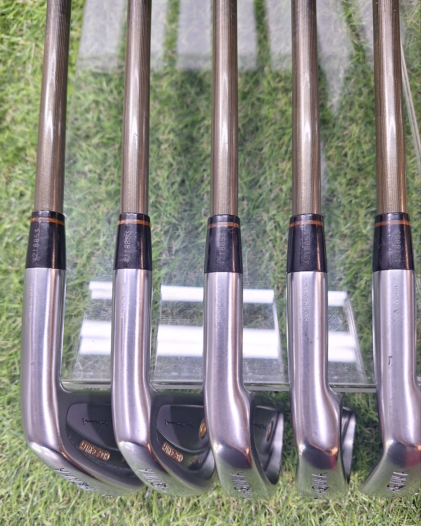 HONMA - LB-708 Irons (1995) - #3-10+SW - 4Star New Super Ferrite Carbon - RH - VERY GOOD