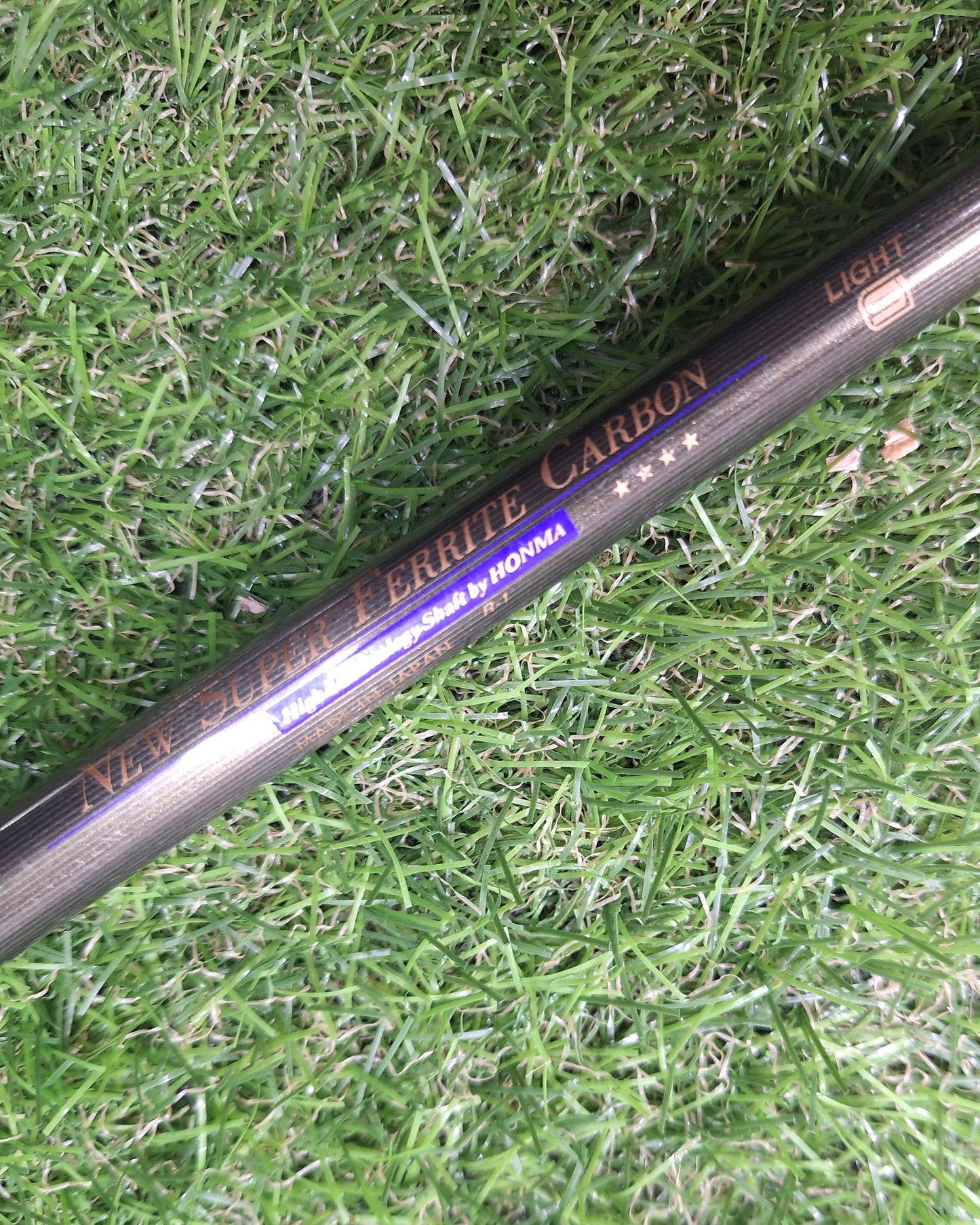 HONMA - LB-708 Irons (1995) - #3-10+SW - 4Star New Super Ferrite Carbon - RH - VERY GOOD