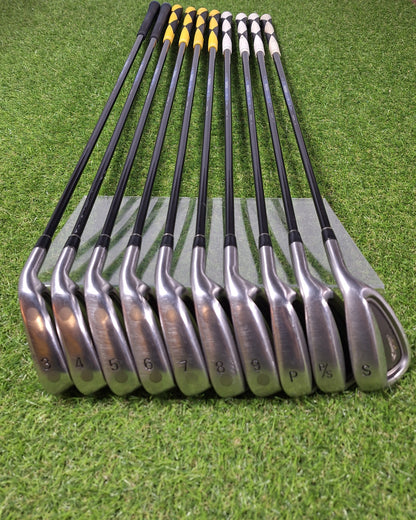 Bridgestone - Tourstage ViQ Irons - #3-PW+P/S+SW - TSI-50 Stiff - RH - VERY GOOD