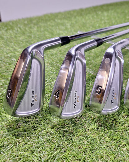 Bridgestone - ViQ Forged Irons - #3-PW - NS PRO 950GH Stiff - RH - VERY GOOD