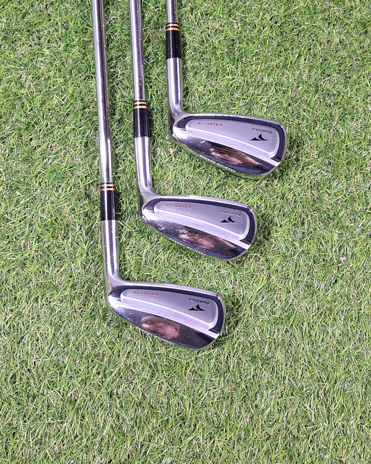 Bridgestone - Tourstage X-Blade CB Irons - #5-PW - Dy Gold S200 - RH - VERY GOOD