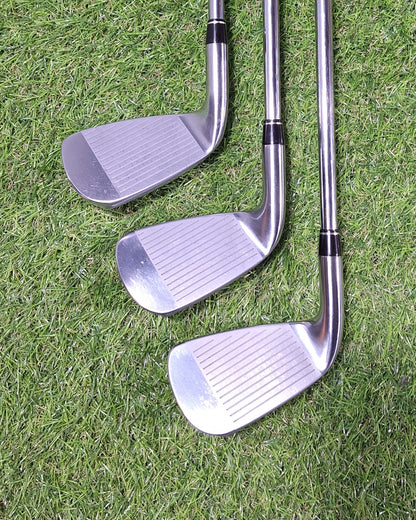 PRGR - iD nabla X Irons - #5-PW - NS PRO 950GH Stiff - RH - VERY GOOD