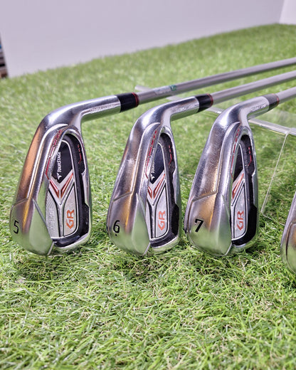 Bridgestone - Tourstage X-Blade GR Irons - #5-PW - Tour AD B12-03i Stiff - RH - GOOD