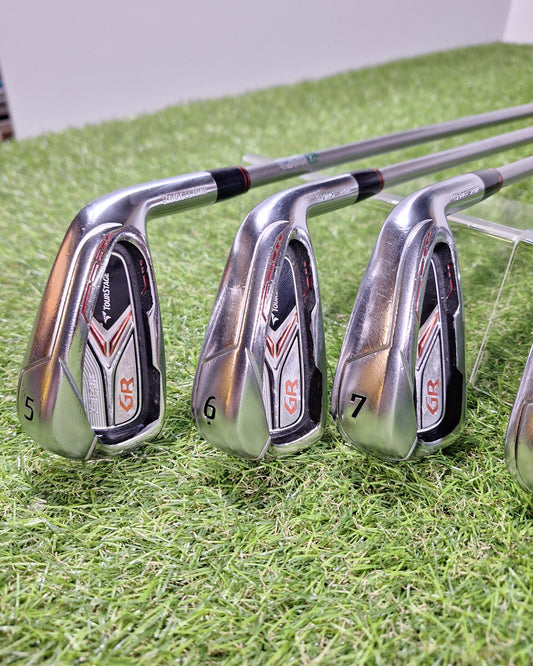 Bridgestone - Tourstage X-Blade GR Irons - #5-PW - Tour AD B12-03i Stiff - RH - GOOD