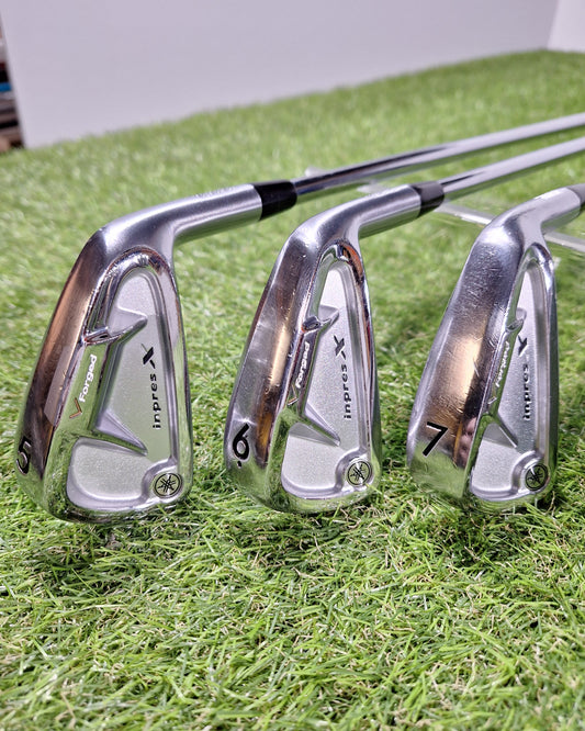 Yamaha - inpres X V Forged Irons - #5-PW - NS PRO 950GH Stiff - RH - VERY GOOD
