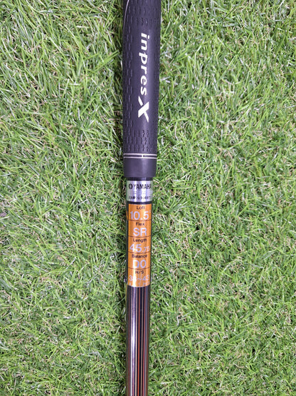 Yamaha inpres X Z203 Driver (10.5°) - Stiff Regular - Right Hand - VERY GOOD