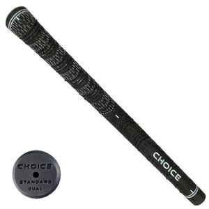 Choice Grips - Dual Compound Grip Black - Various Sizes