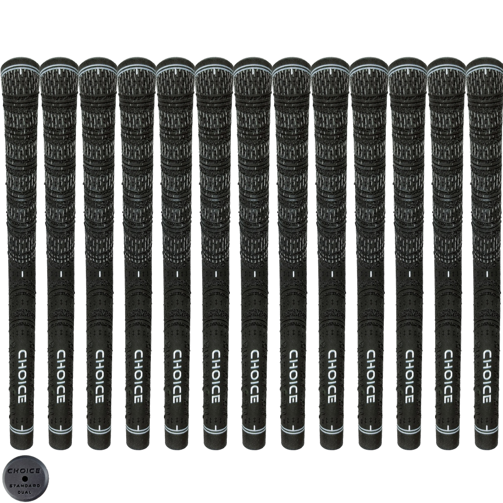 Choice - Dual Compound Grip Black - Min 10x - Pickup + Drop Off