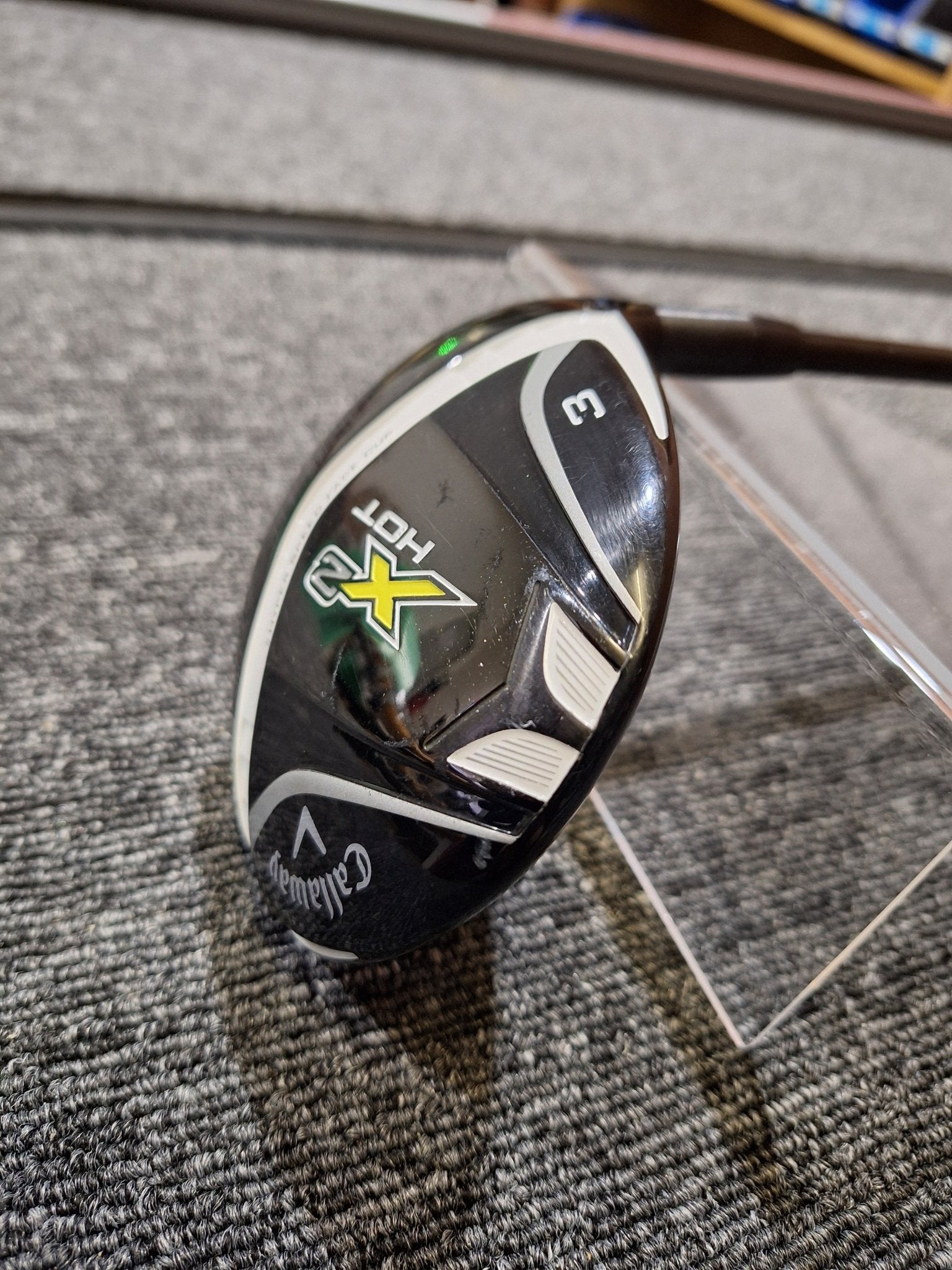 Callaway - X2 Hot 3 Wood - Graphite Design Made For Callaway Stiff - Right Hand - Shams Golf Exchange