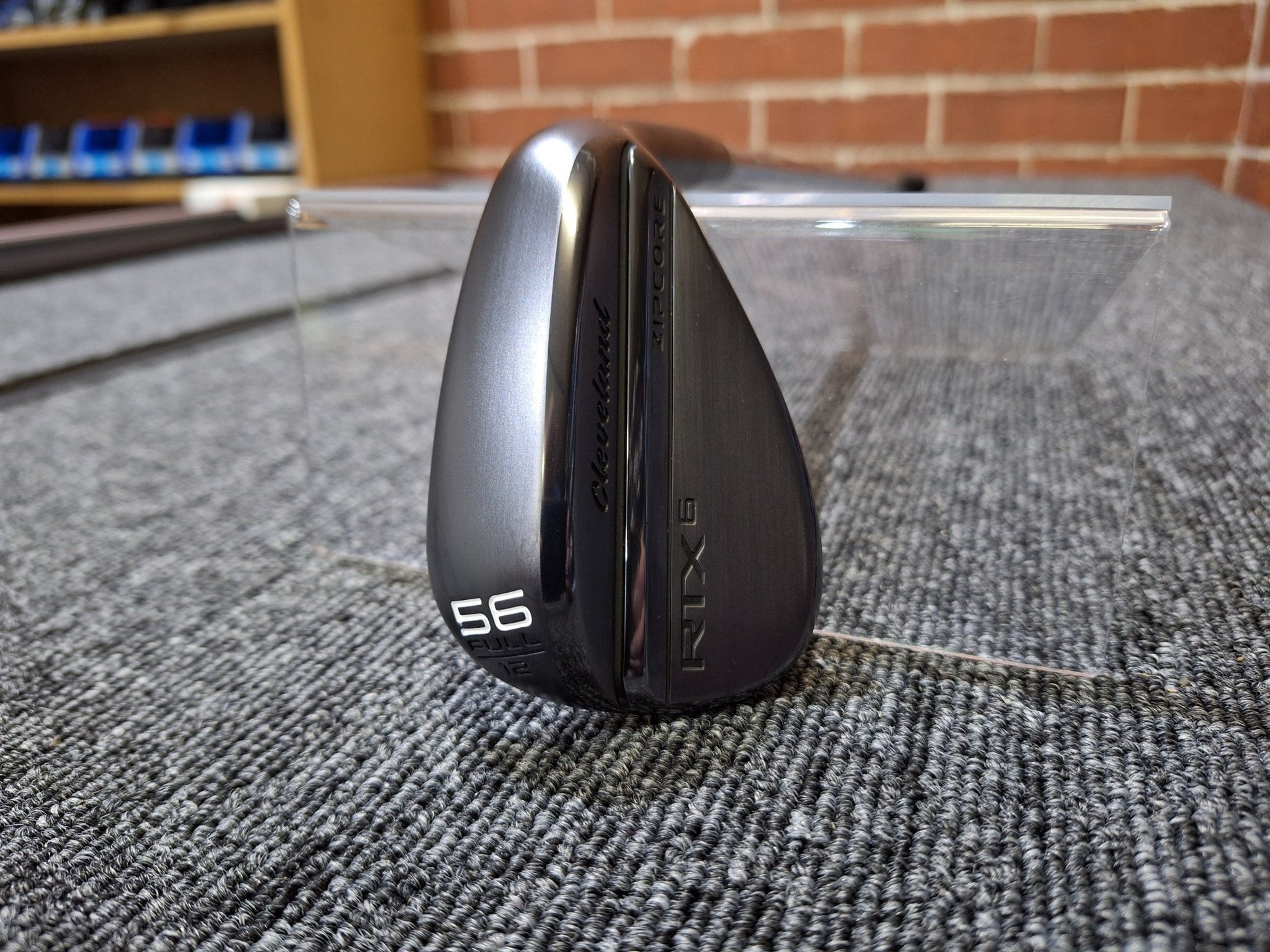 Cleveland - RTX 6 Zipcore Black Satin - 56/12 - NS Pro 950GH Stiff - Right Hand - Shams Golf Exchange