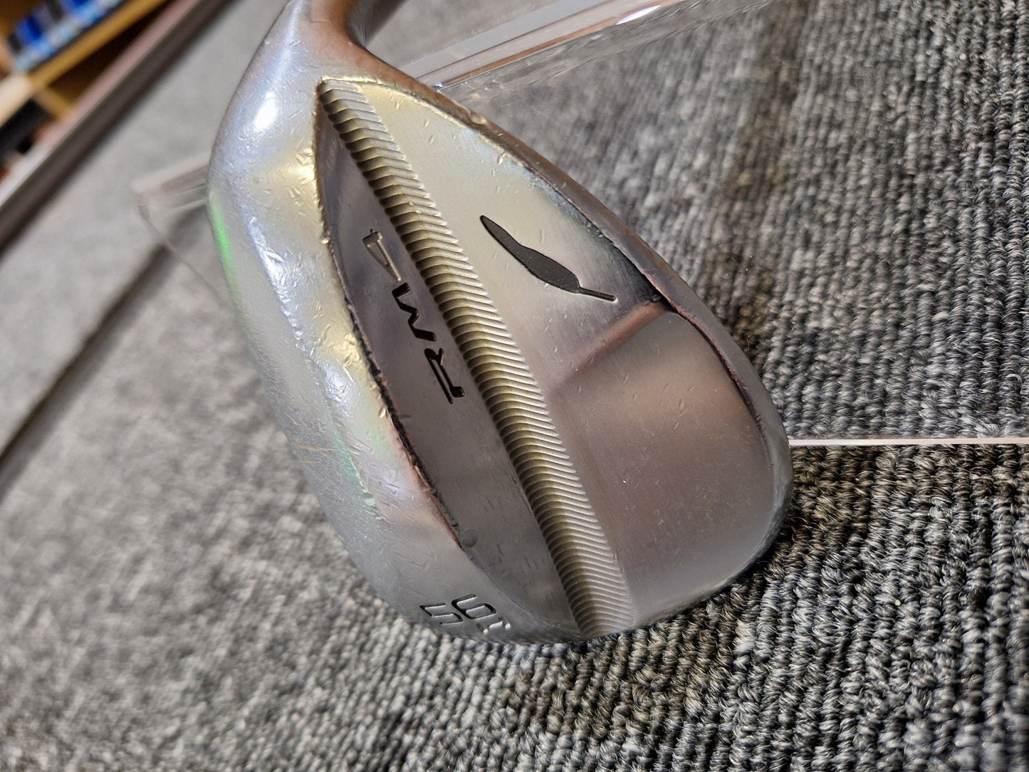 Fourteen - RM4 Nickel Chrome Wedge - 56/10 - TS101w Stiff Steel - RH - Shams Golf Exchange