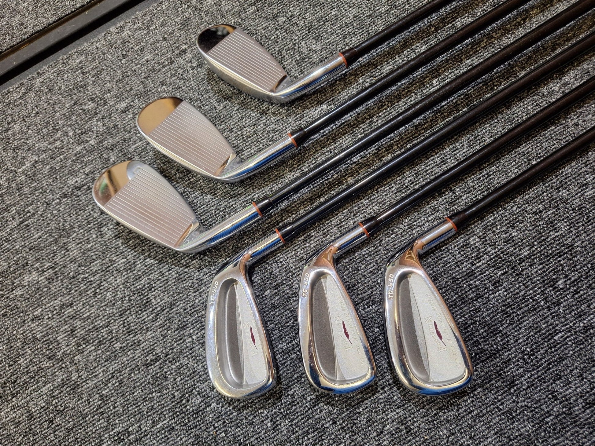 Fourteen - TC550 Irons - 5 - PW - MD - 370TI Reg Flex - RH - Shams Golf Exchange