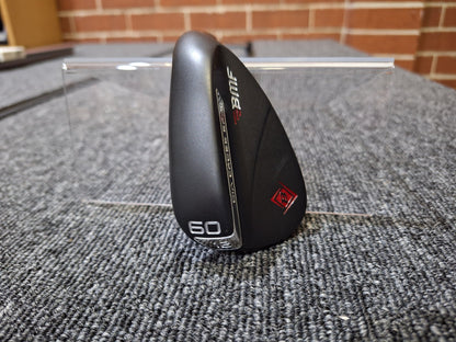 Golf Partner - DIA Cross Spin Black Wedge - 60 - Stiff Steel - Right Hand - Shams Golf Exchange