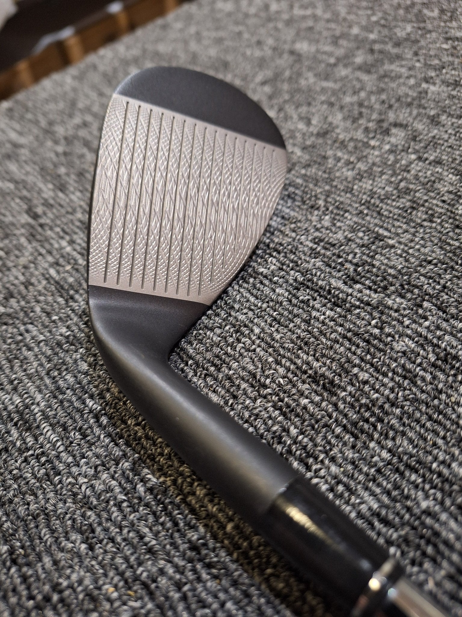 Golf Partner - DIA Cross Spin Black Wedge - 60 - Stiff Steel - Right Hand - Shams Golf Exchange