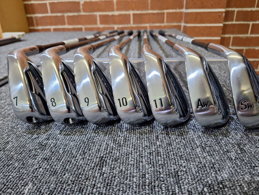 Honma - Beres NX (2023) Irons - 7 - 11 + AW + SW - Vizard NX Stiff Regular - Right Hand - Shams Golf Exchange