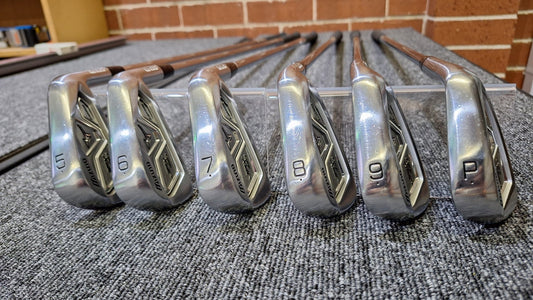 Mizuno - JPX 850 Forged - #5 - PW - NS PROGH HT - Stiff - Right Hand - Shams Golf Exchange
