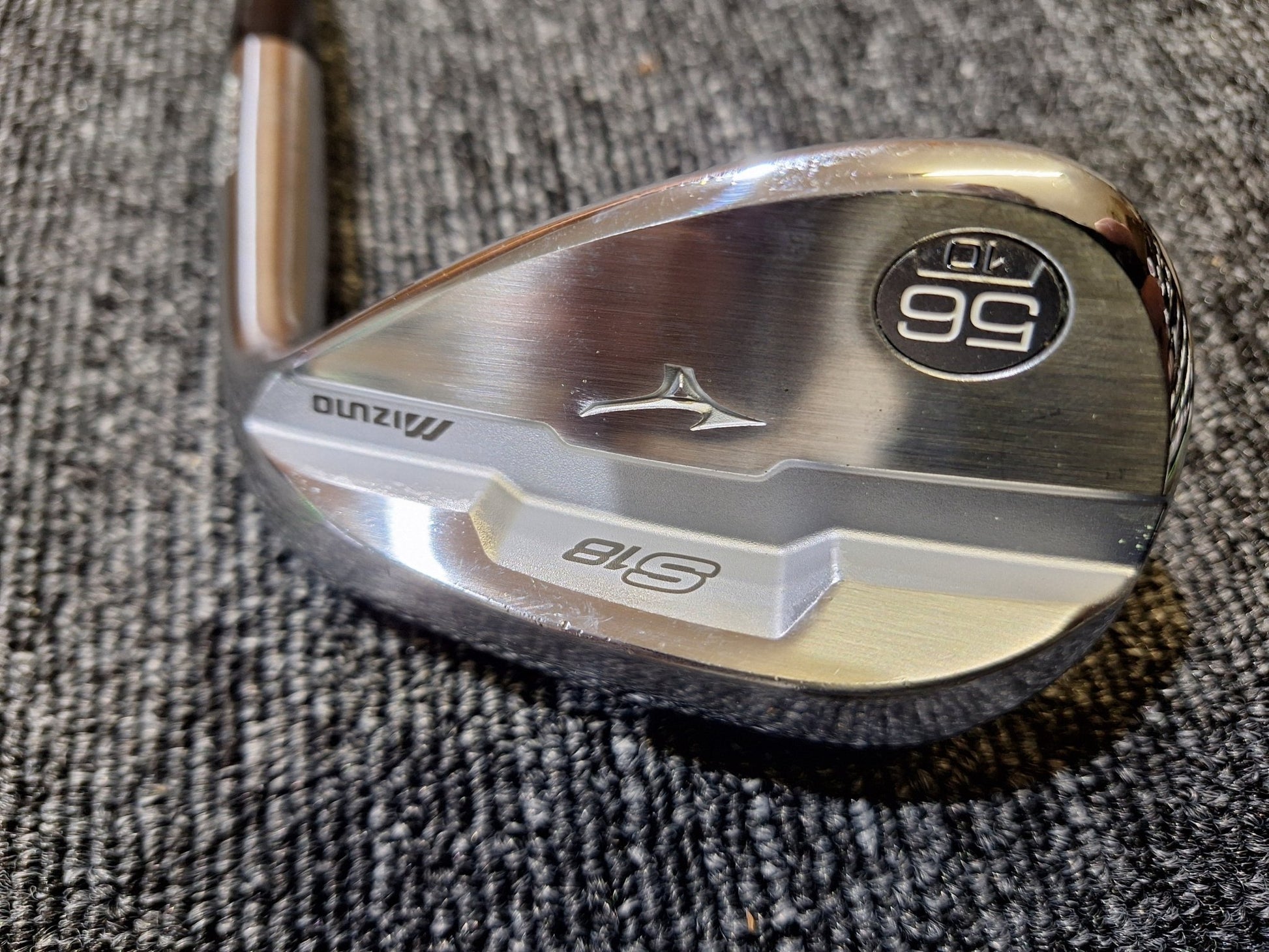 Mizuno - S18 Wedge - 56/10 - Dynamic Gold Wedge Flex - Right Hand - Shams Golf Exchange