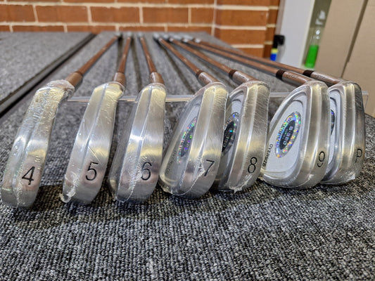NEW - Dynacast - S320 Irons - 4 - PW - Std Length - KBS Tour 80 Reg Flex Steel - Left Hand - Shams Golf Exchange