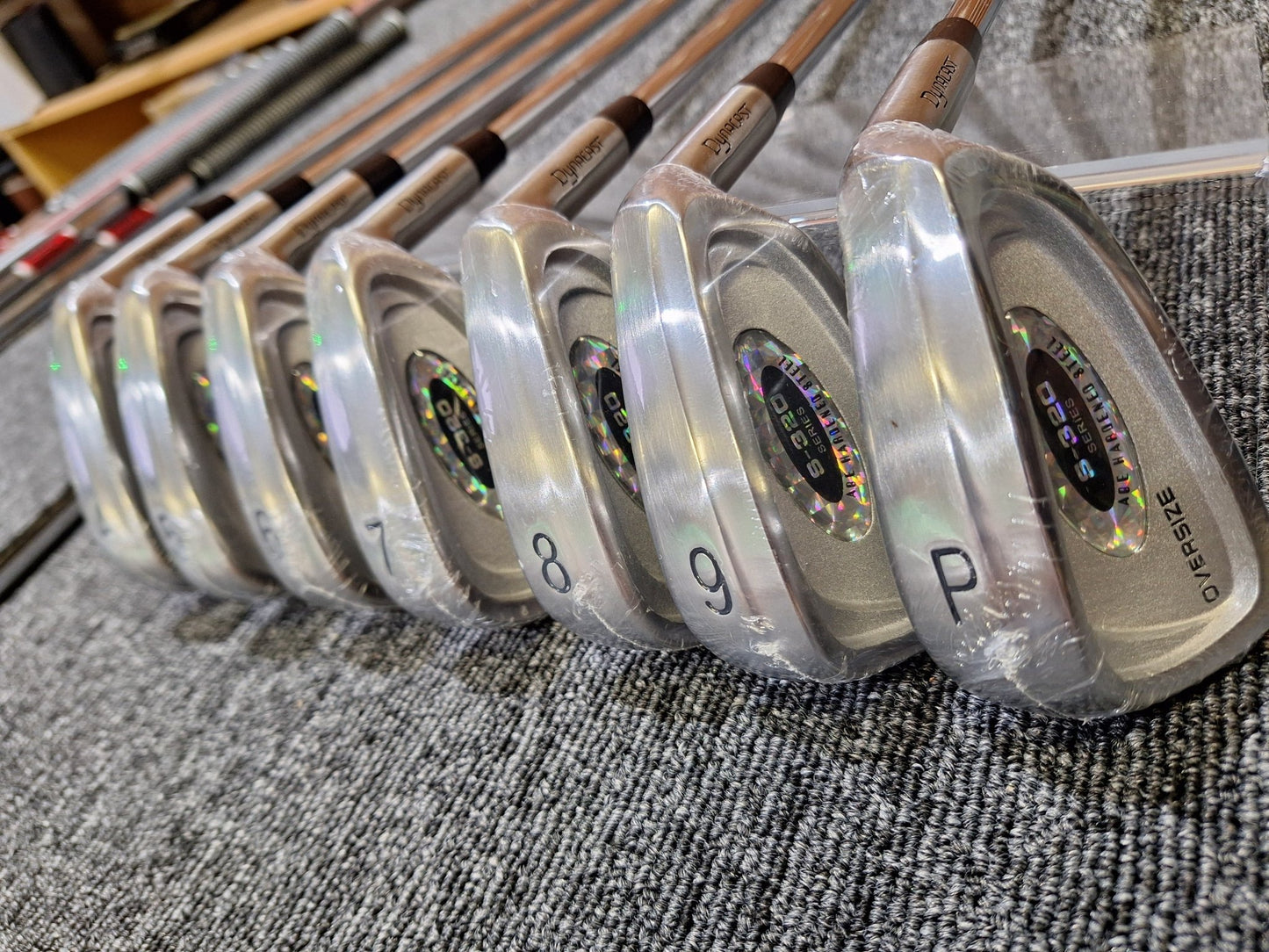 NEW - Dynacast - S320 Irons - 4 - PW - Std Length - KBS Tour 80 Reg Flex Steel - Right Hand - Shams Golf Exchange