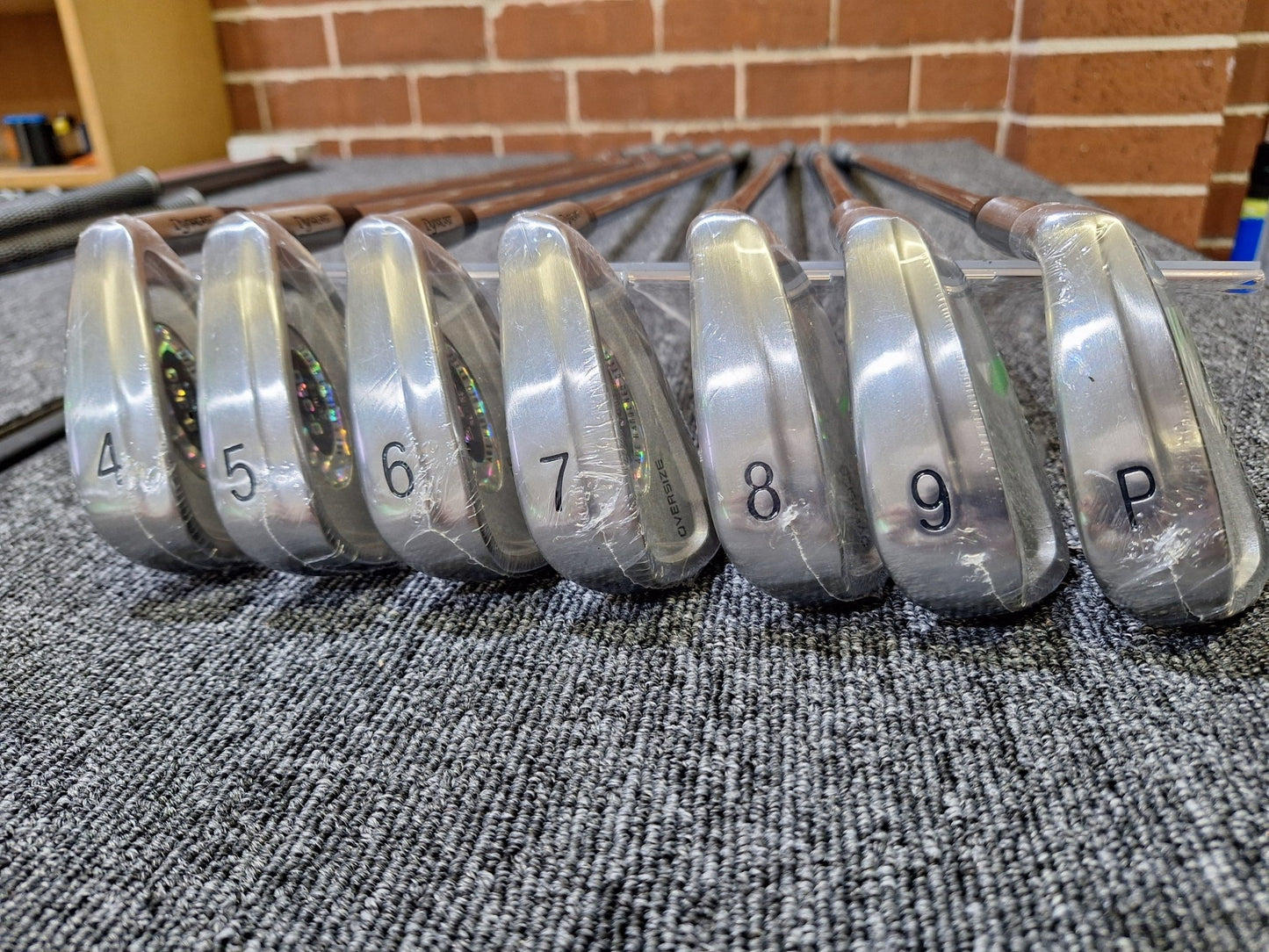 NEW - Dynacast - S320 Irons - 4 - PW - Std Length - KBS Tour 80 Reg Flex Steel - Right Hand - Shams Golf Exchange