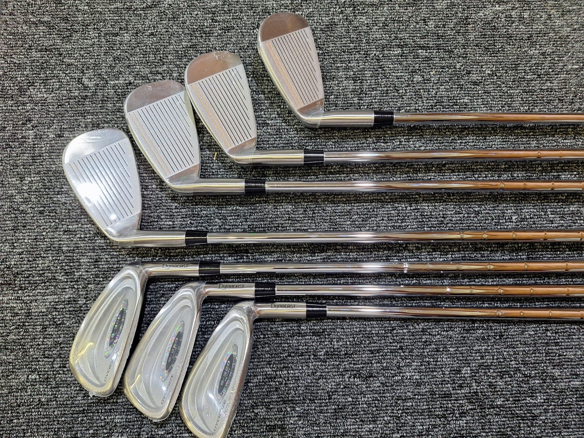 NEW - Dynacast - S320 Irons - 4 - PW - Std Length - KBS Tour 80 Reg Flex Steel - Right Hand - Shams Golf Exchange