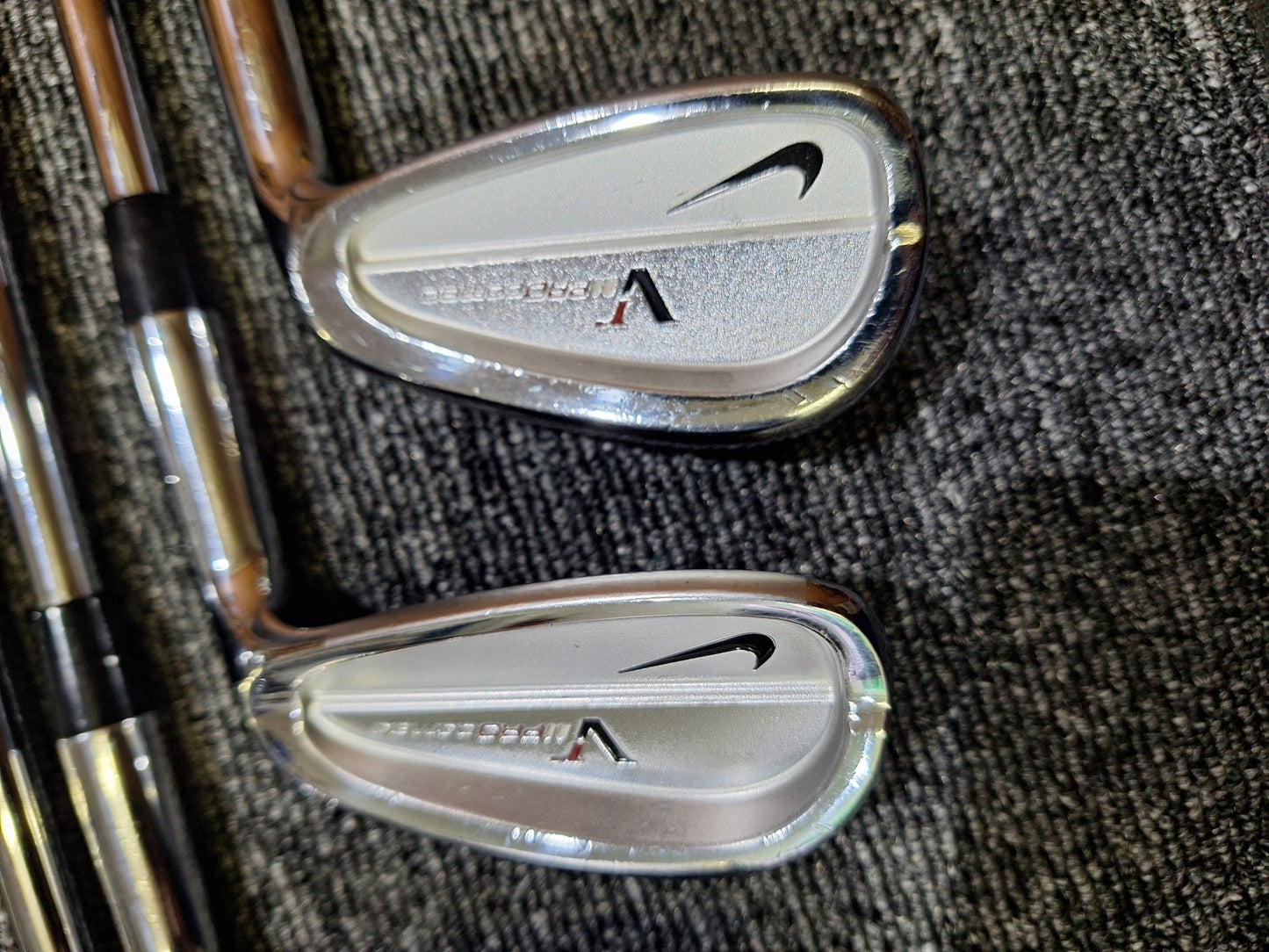 Nike - Victory Red Forged Pro Combo Irons - #4 - PW - Stiff Steel - Right Hand - Shams Golf Exchange