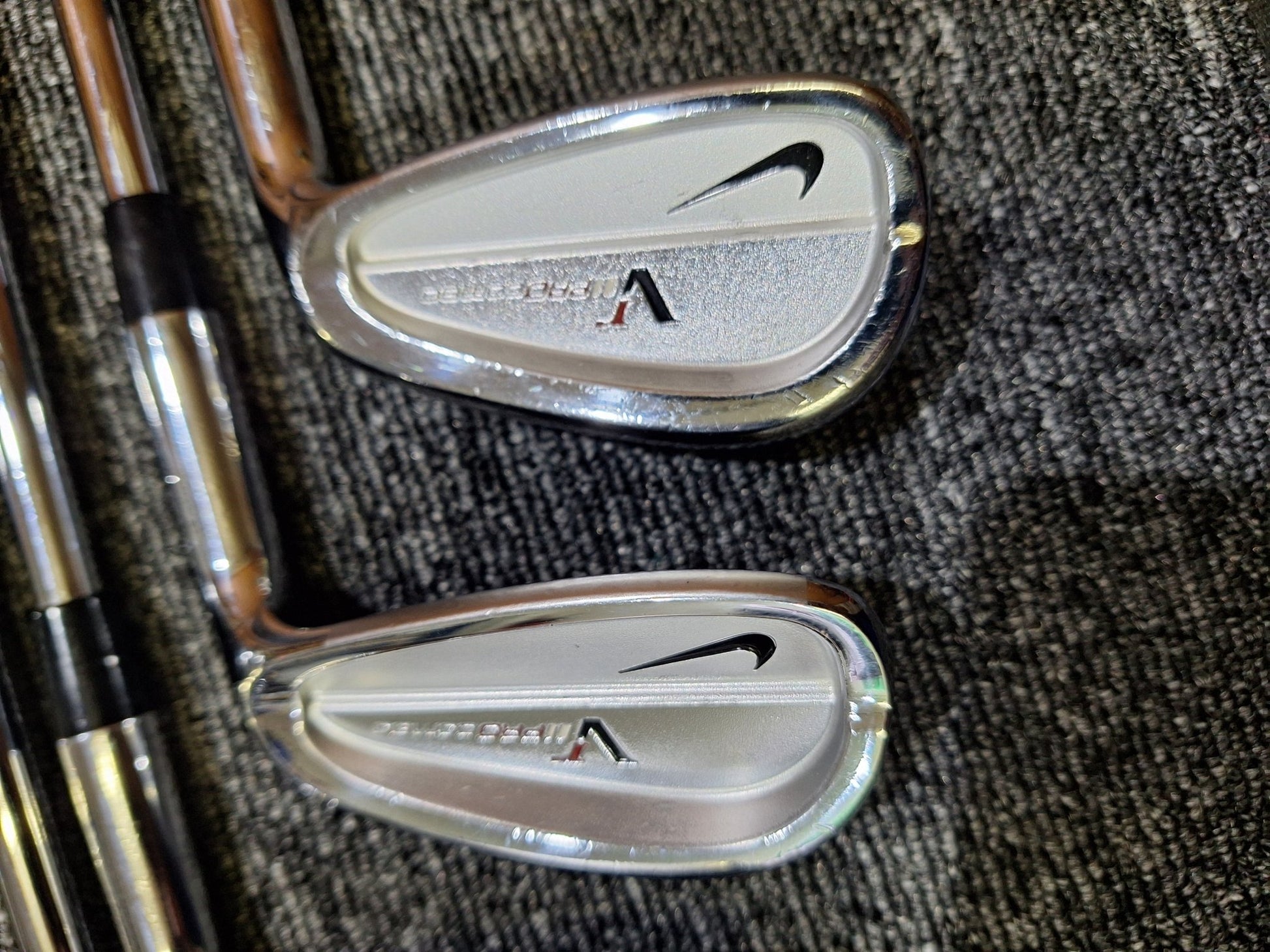 Nike - Victory Red Forged Pro Combo Irons - #4 - PW - Stiff Steel - Right Hand - Shams Golf Exchange