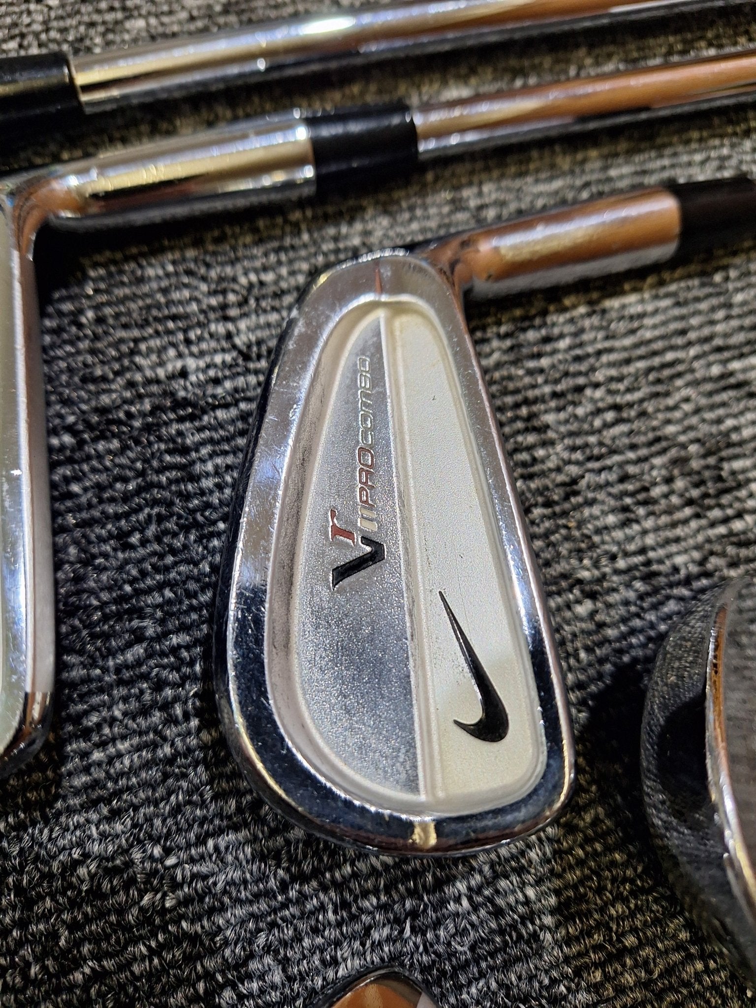Nike - Victory Red Forged Pro Combo Irons - #5 - PW - Stiff Steel - Right Hand - Shams Golf Exchange