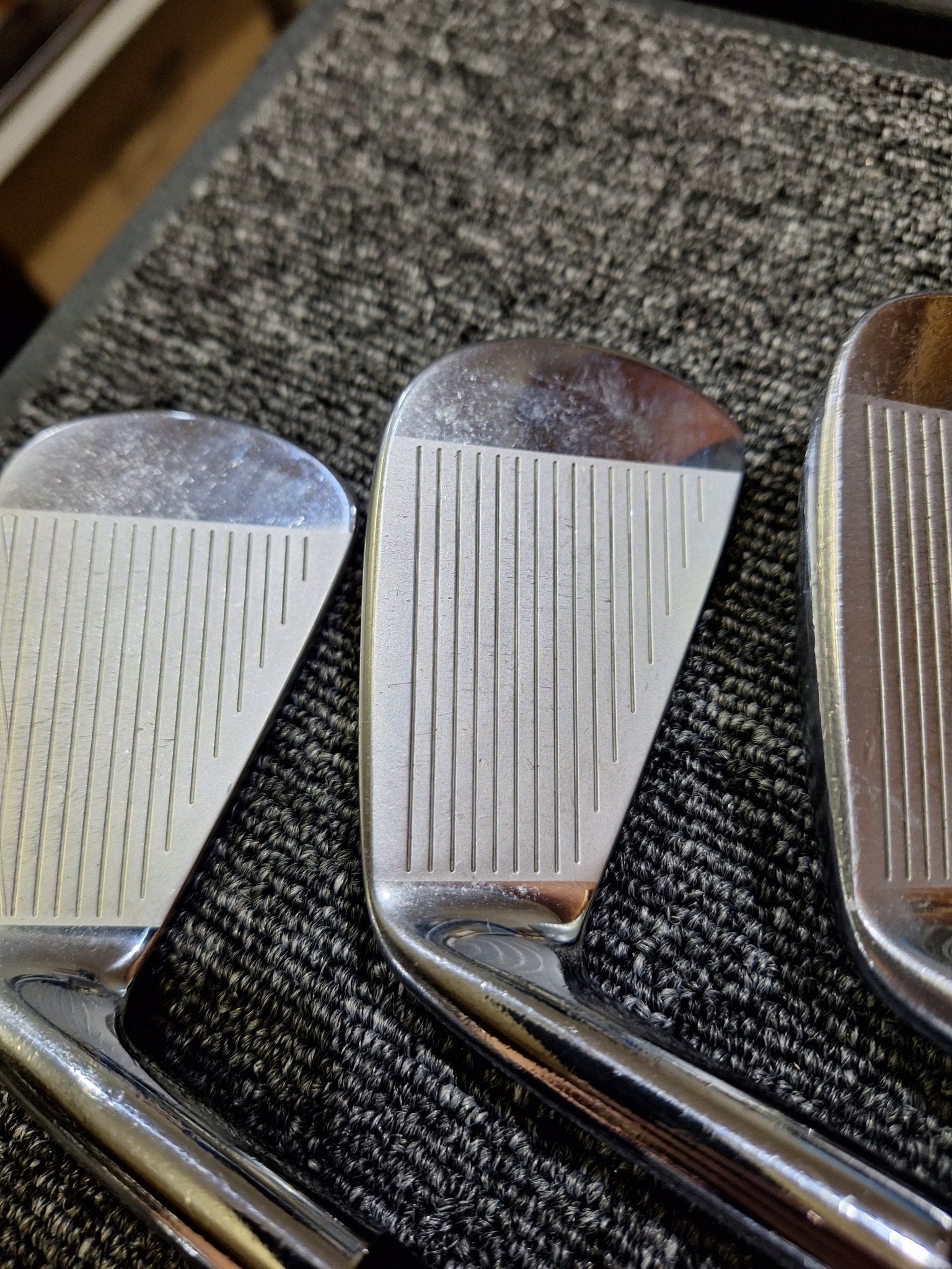 Nike - Victory Red Forged Pro Combo Irons - #5 - PW - Stiff Steel - Right Hand - Shams Golf Exchange