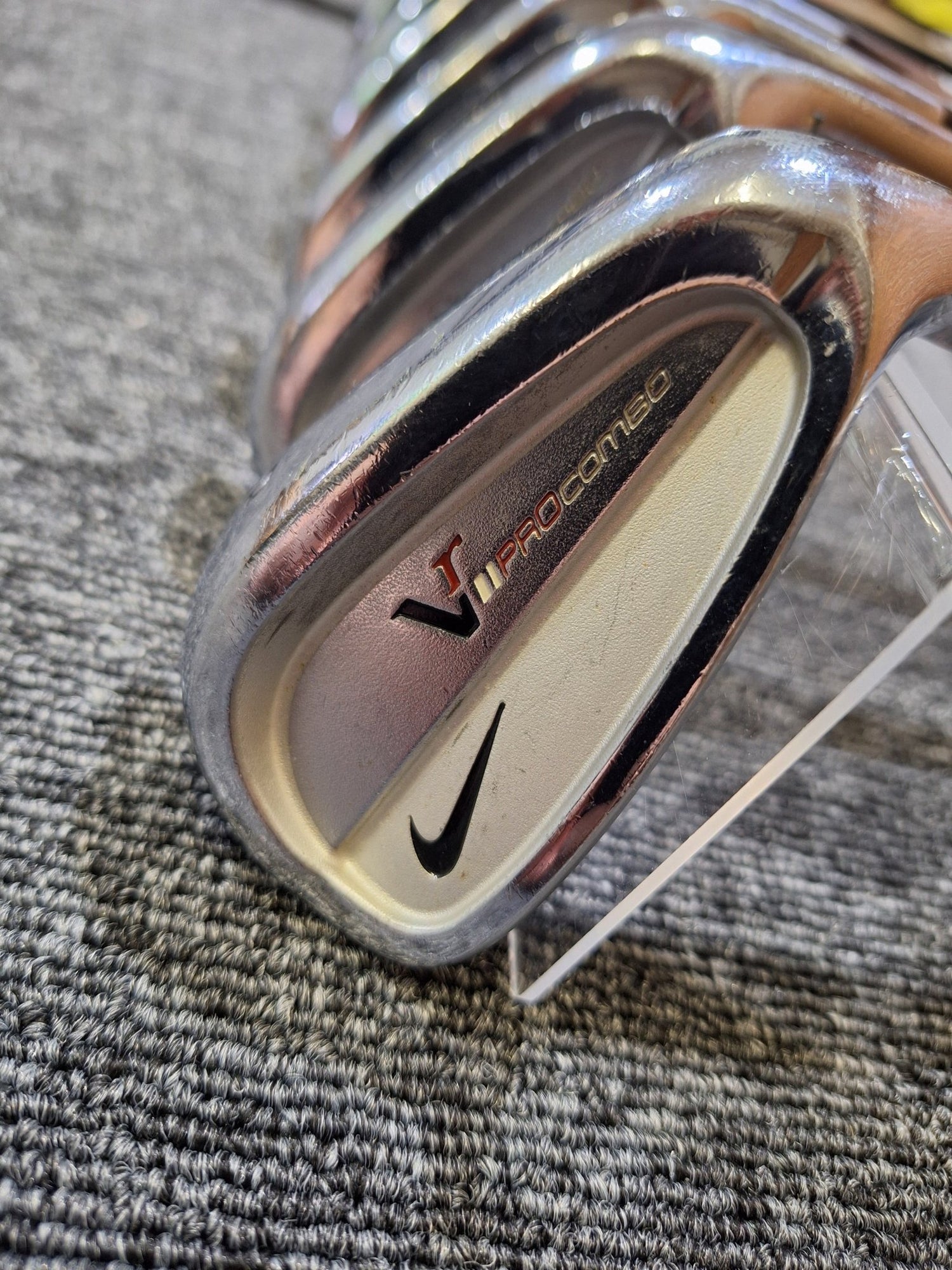 Nike - Victory Red Forged Pro Combo Irons - #5 - PW - Stiff Steel - Right Hand - Shams Golf Exchange