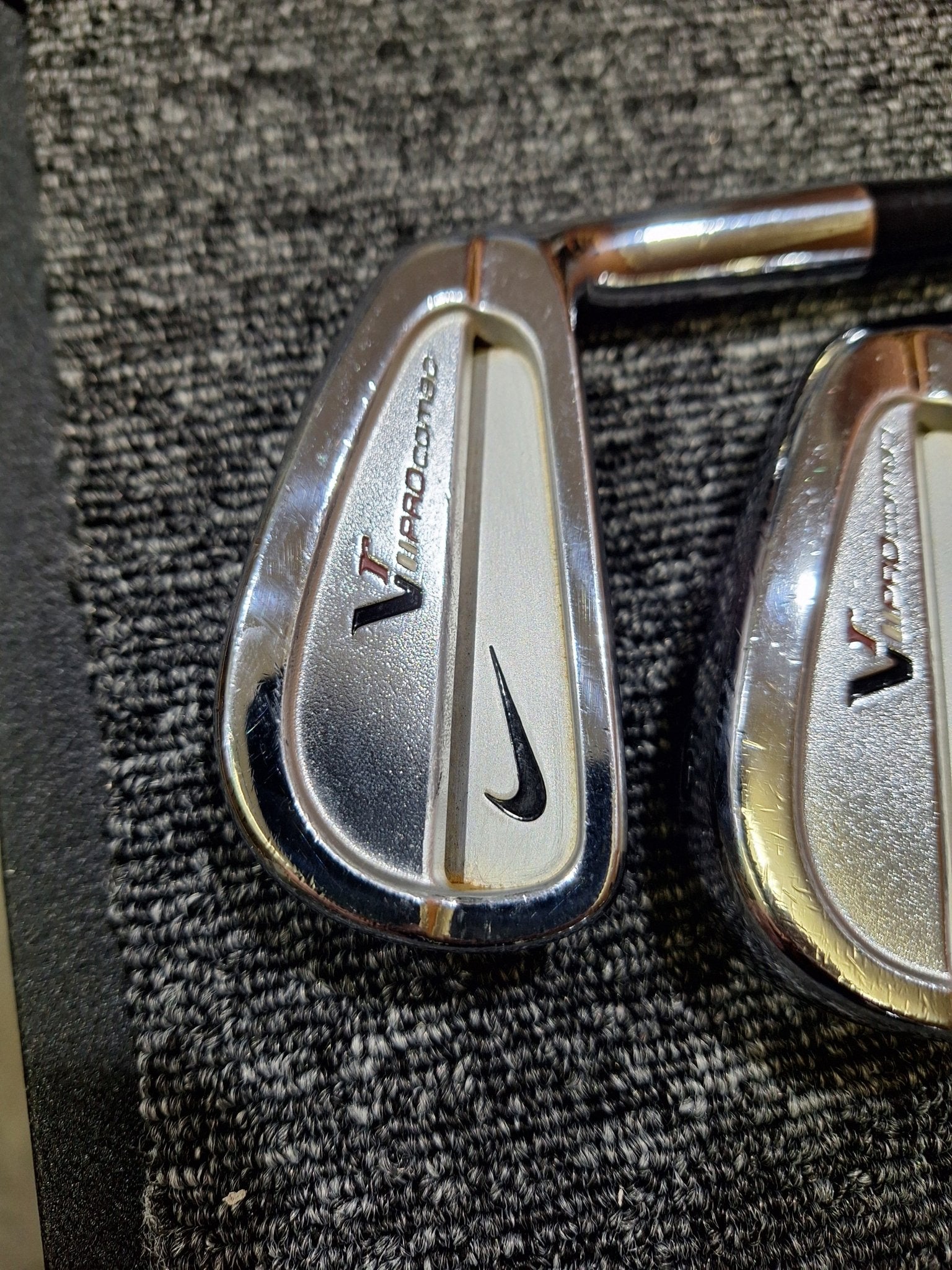 Nike - Victory Red Forged Pro Combo Irons - #5 - PW - Stiff Steel - Right Hand - Shams Golf Exchange
