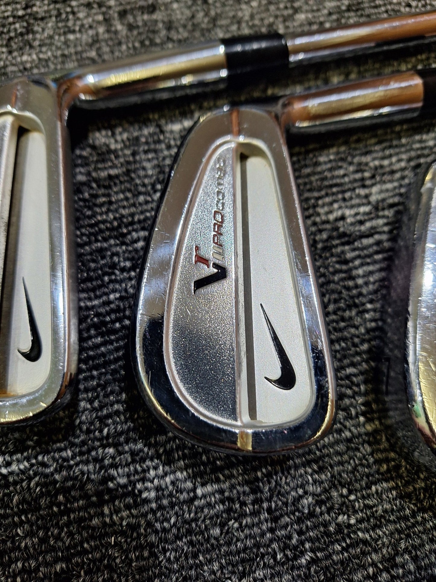Nike - Victory Red Forged Pro Combo Irons - #5 - PW - Stiff Steel - Right Hand - Shams Golf Exchange