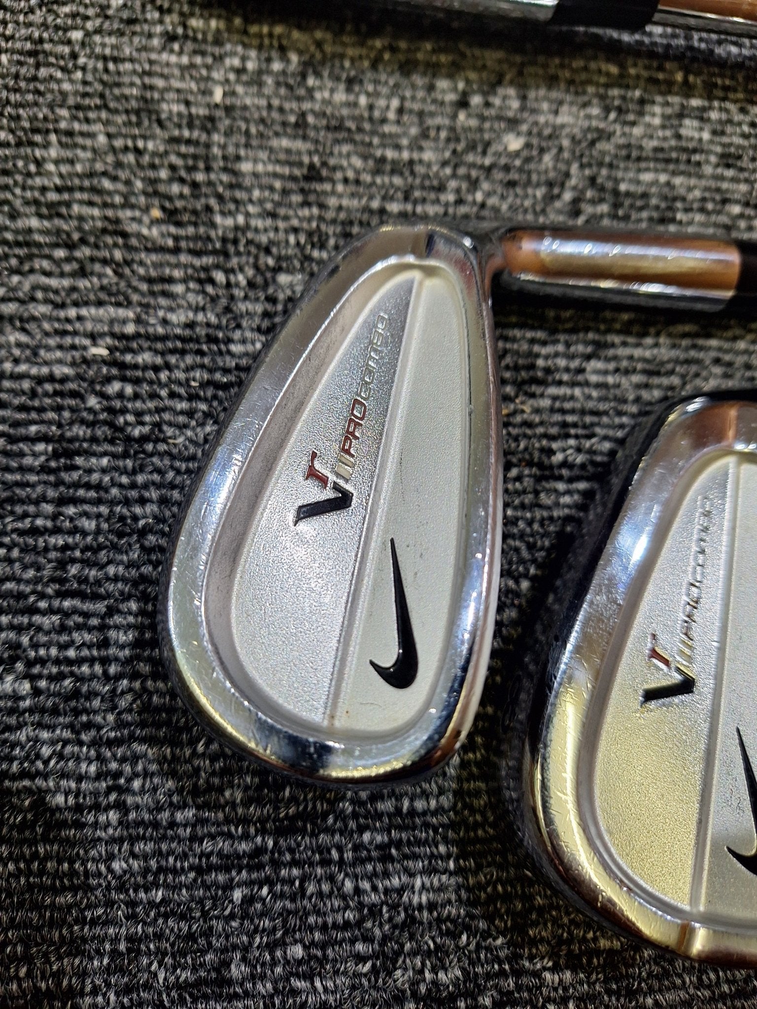 Nike - Victory Red Forged Pro Combo Irons - #5 - PW - Stiff Steel - Right Hand - Shams Golf Exchange