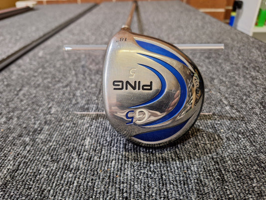 PING - G5 - #5 Fairway - TFC 100F Reg Flex - Right Hand - Shams Golf Exchange