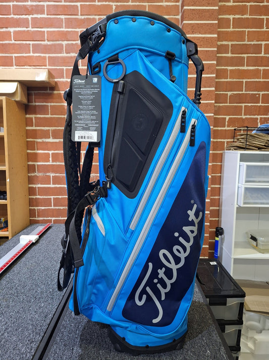 Titliest - Stand Bag - Hybrid 5 - Blue / Navy / Gray - Shams Golf Exchange