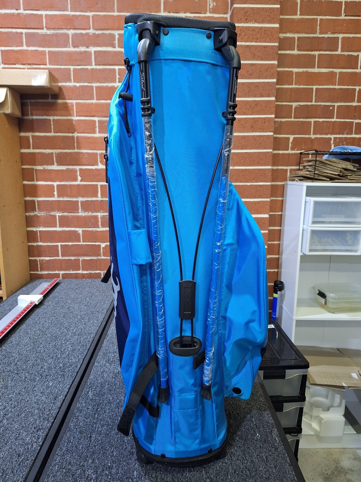 Titliest - Stand Bag - Hybrid 5 - Blue / Navy / Gray - Shams Golf Exchange