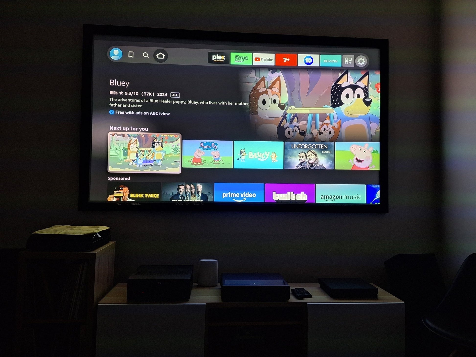 Xiaomi - 4k Ultra Short Throw Projector - 150 inch - Screen Included - Shams Golf Exchange