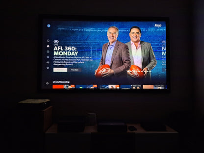 Xiaomi - 4k Ultra Short Throw Projector - 150 inch - Screen Included - Shams Golf Exchange